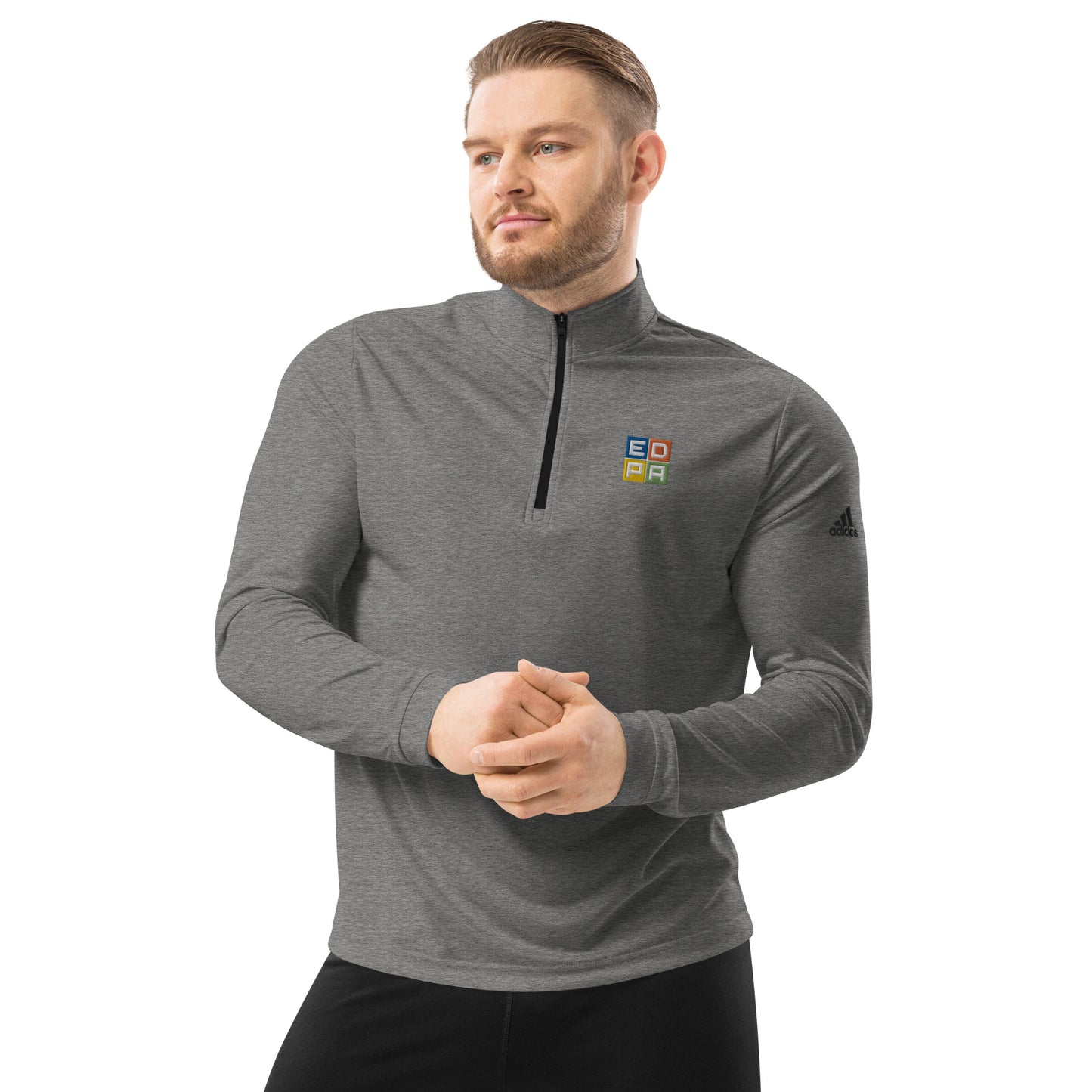Adidas Mens Quarter Zip Pullover