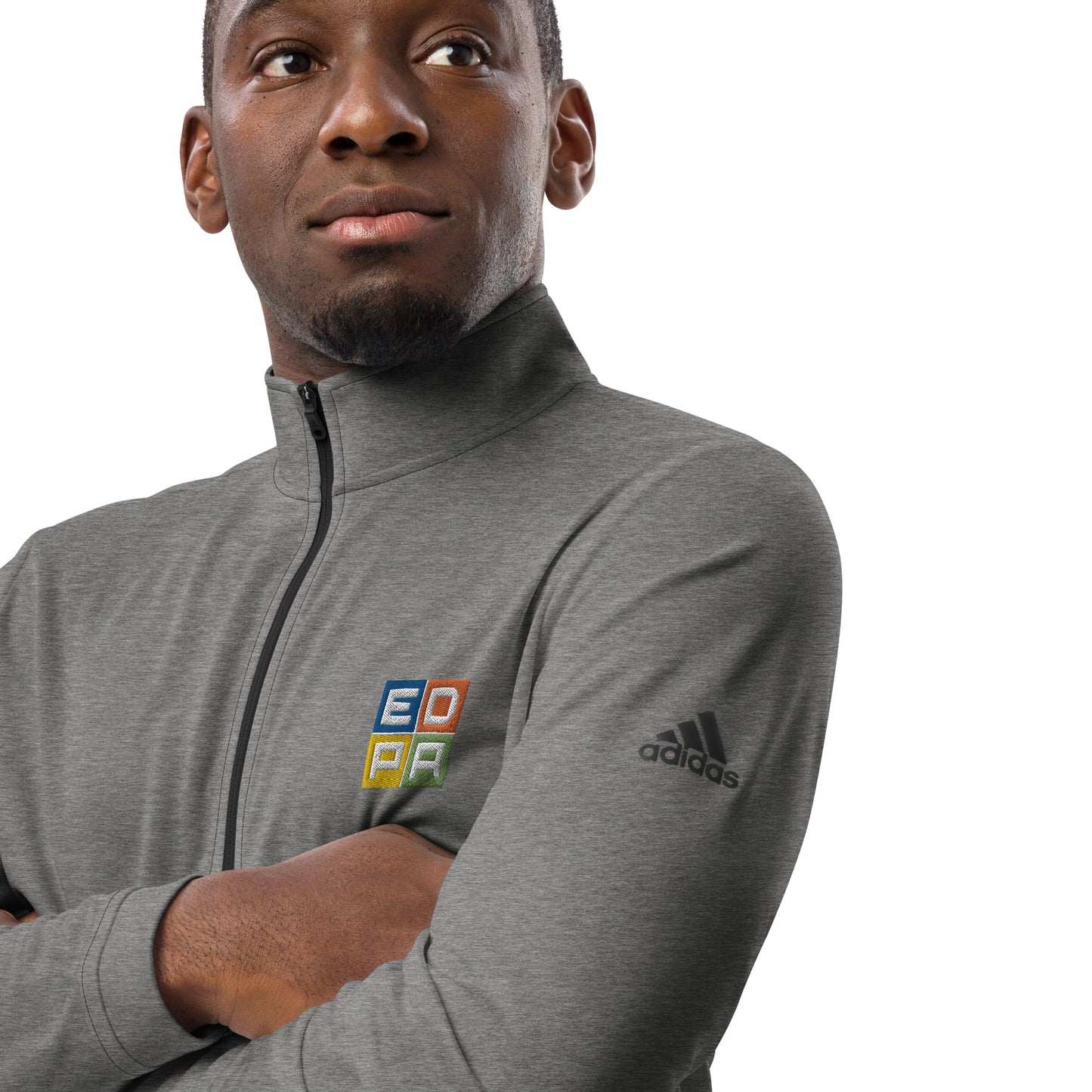 Adidas Mens Quarter Zip Pullover
