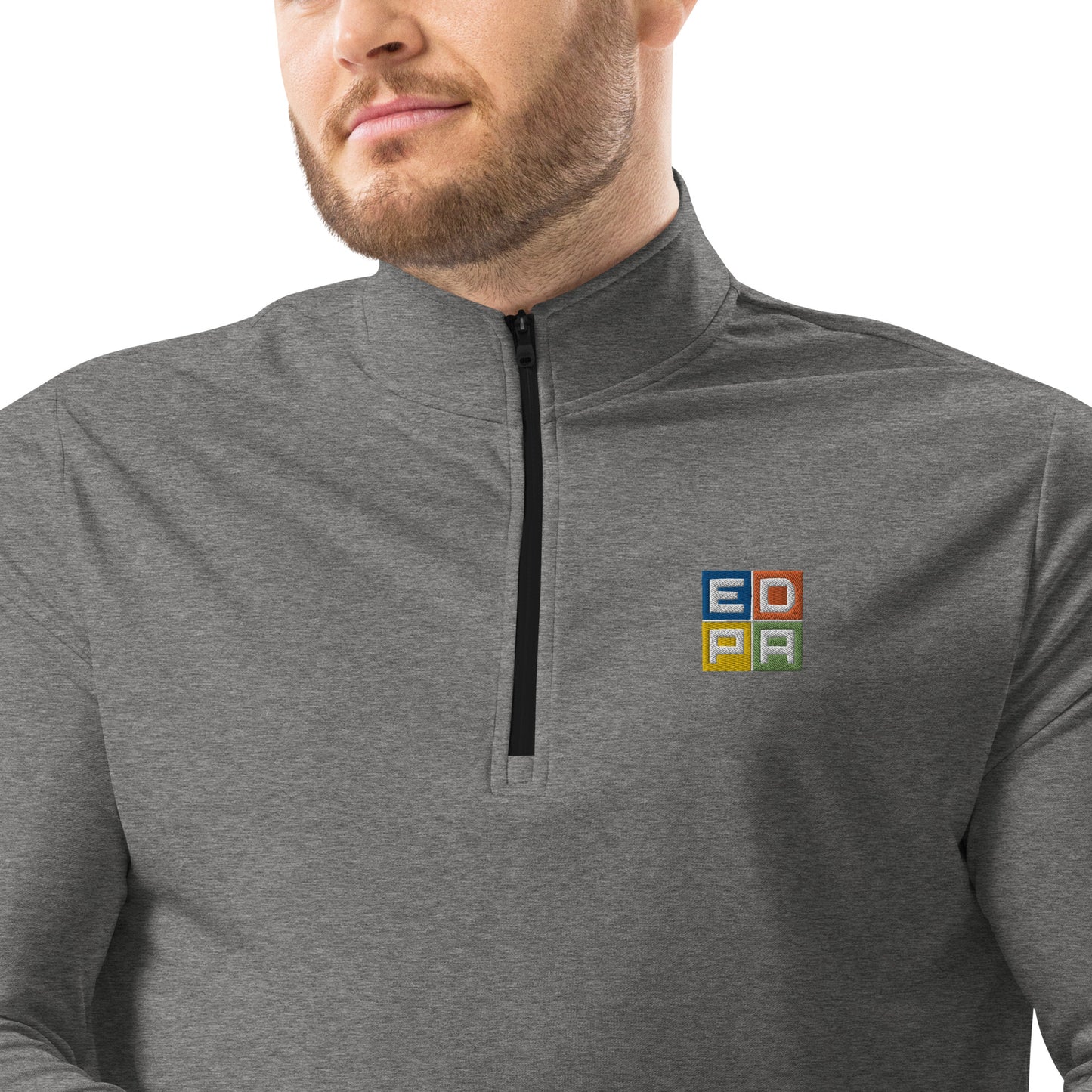 Adidas Mens Quarter Zip Pullover