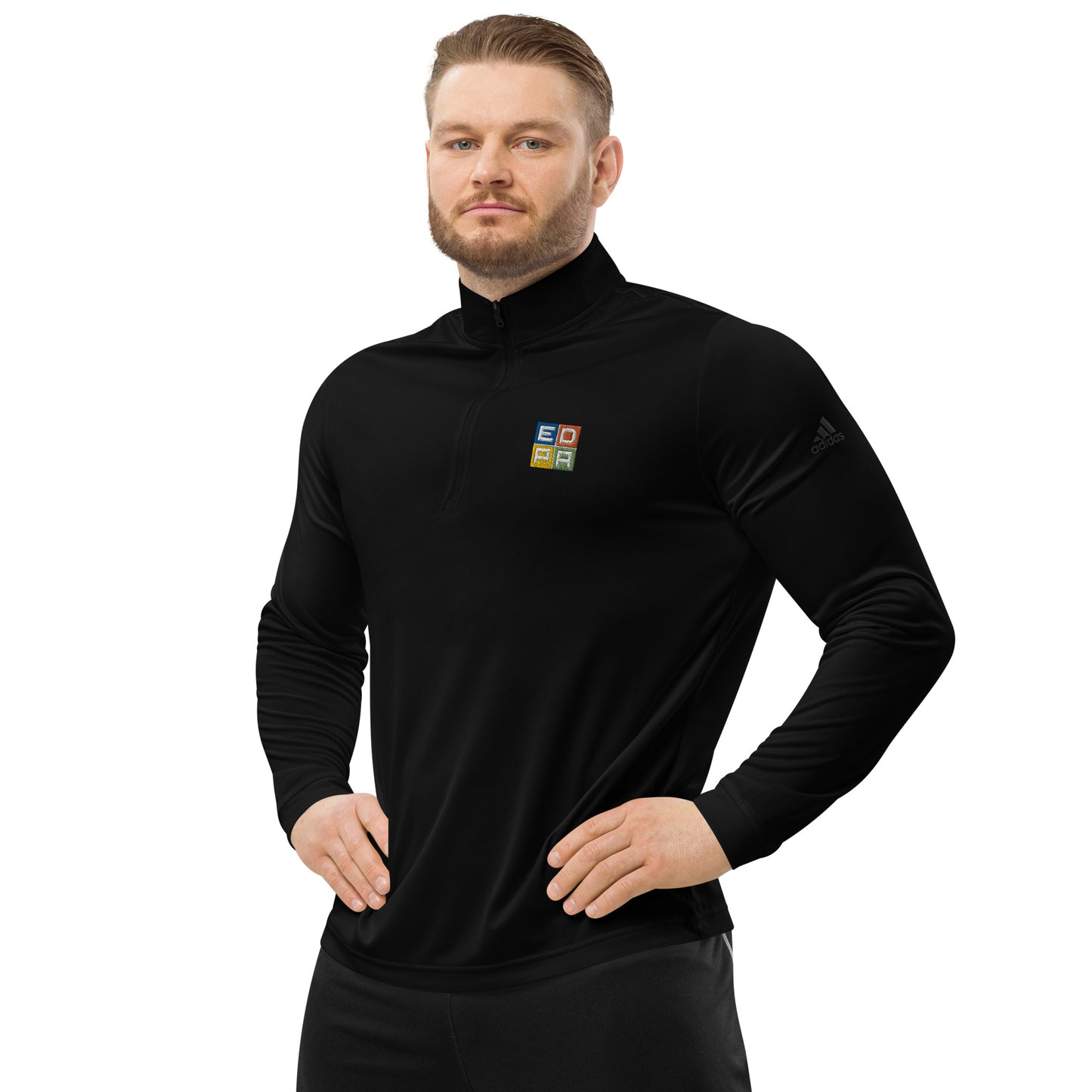 Adidas Mens Quarter Zip Pullover