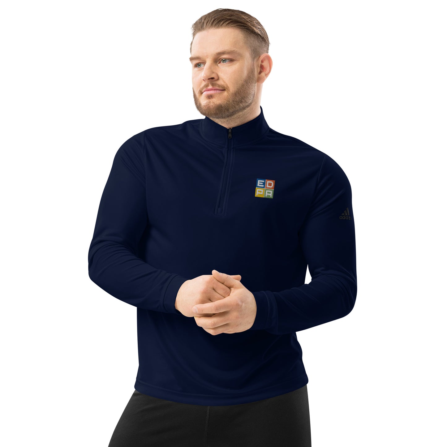 Adidas Mens Quarter Zip Pullover