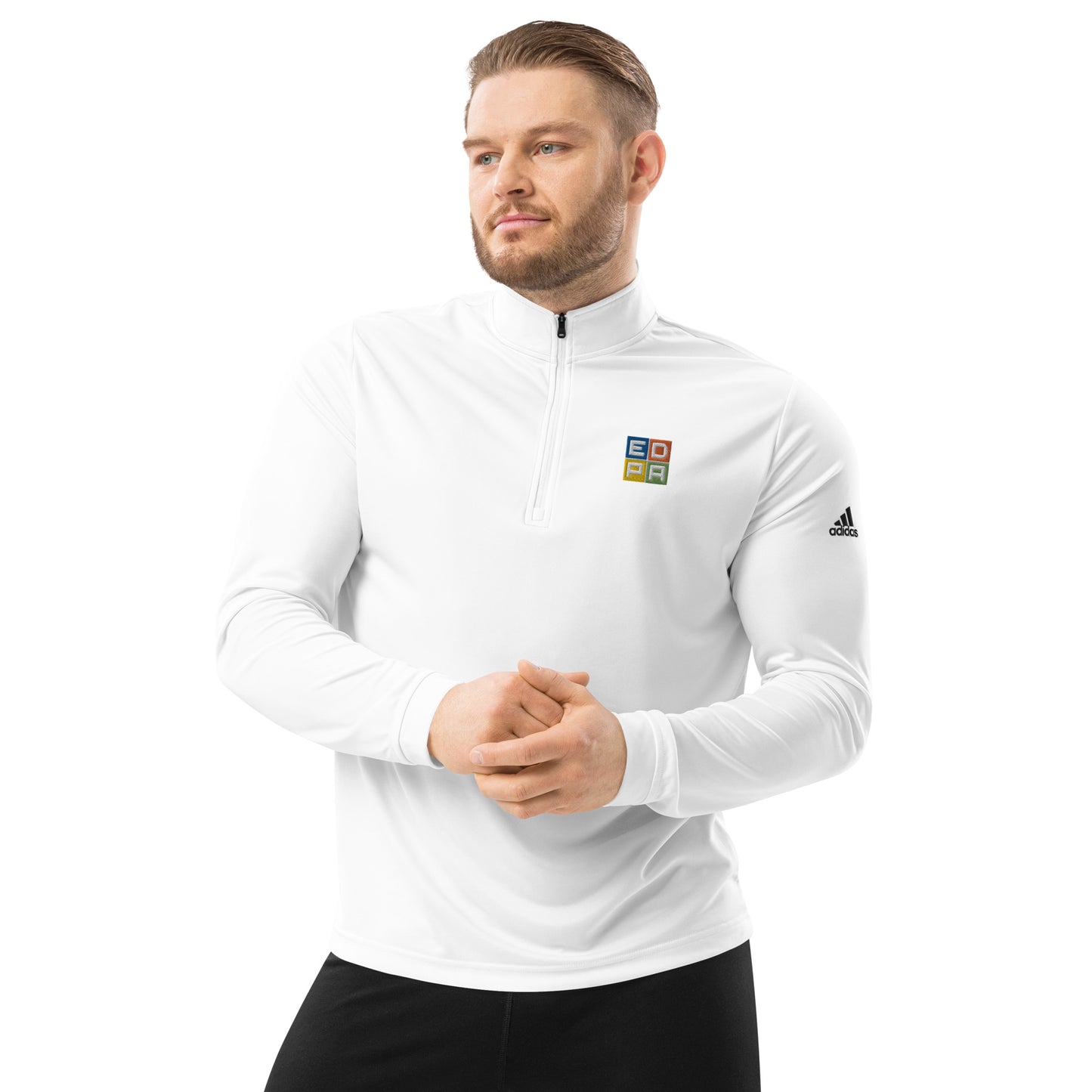 Adidas Mens Quarter Zip Pullover
