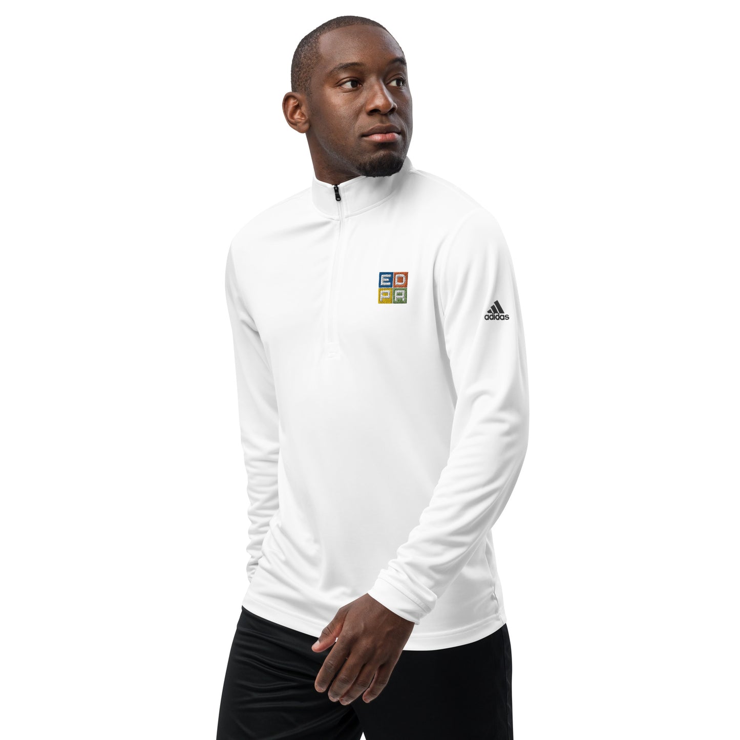 Adidas Mens Quarter Zip Pullover