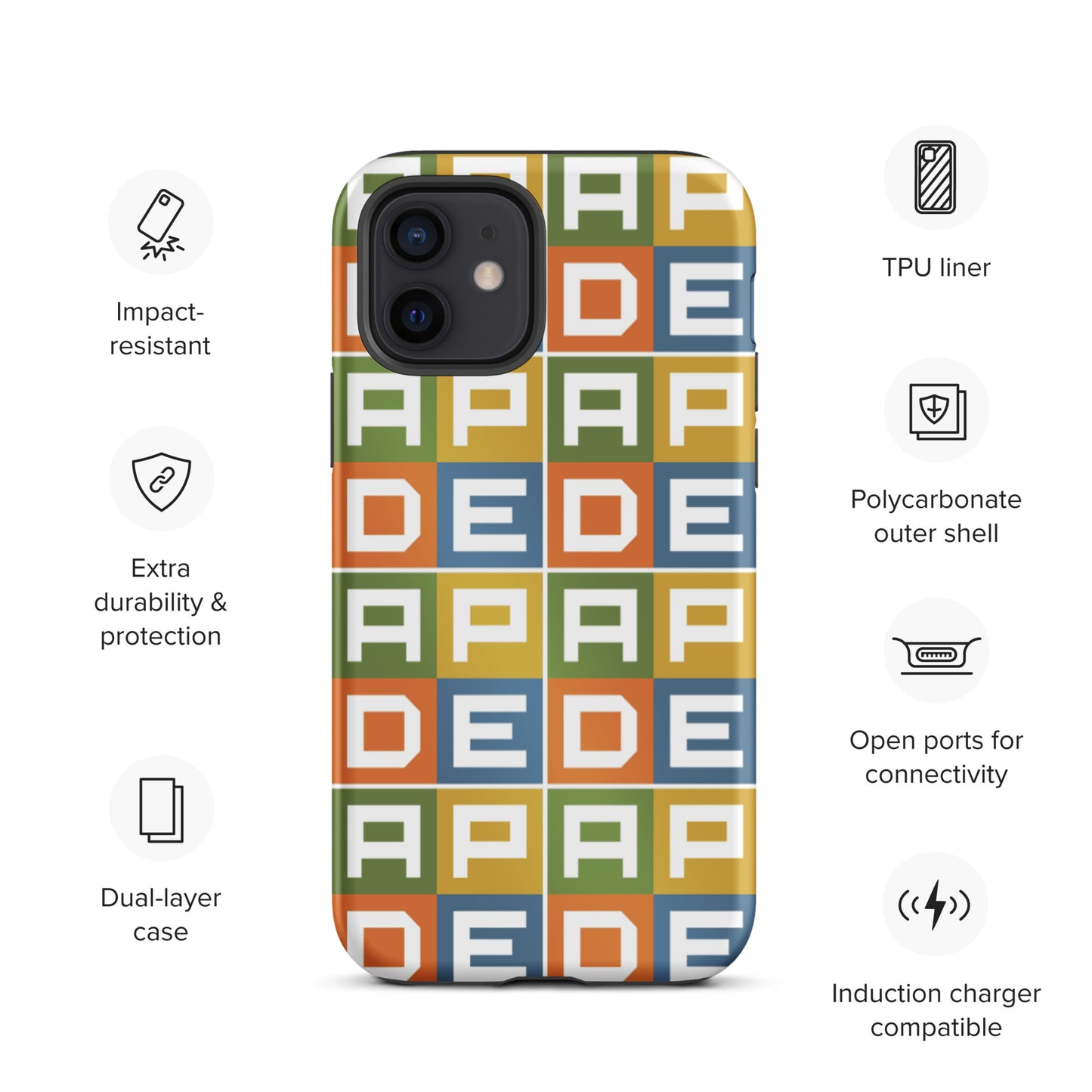 Tough Plaid iPhone Case