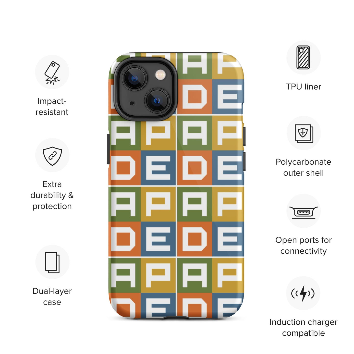 Tough Plaid iPhone Case