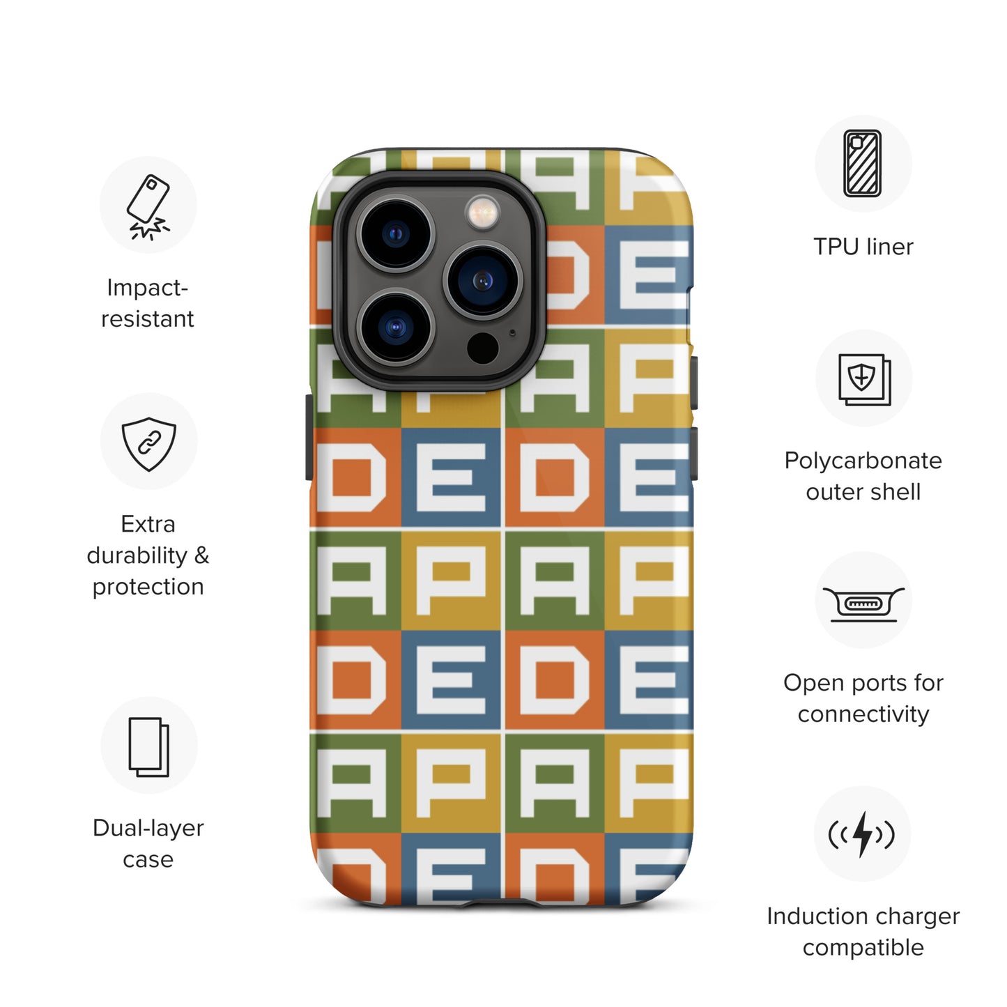 Tough Plaid iPhone Case