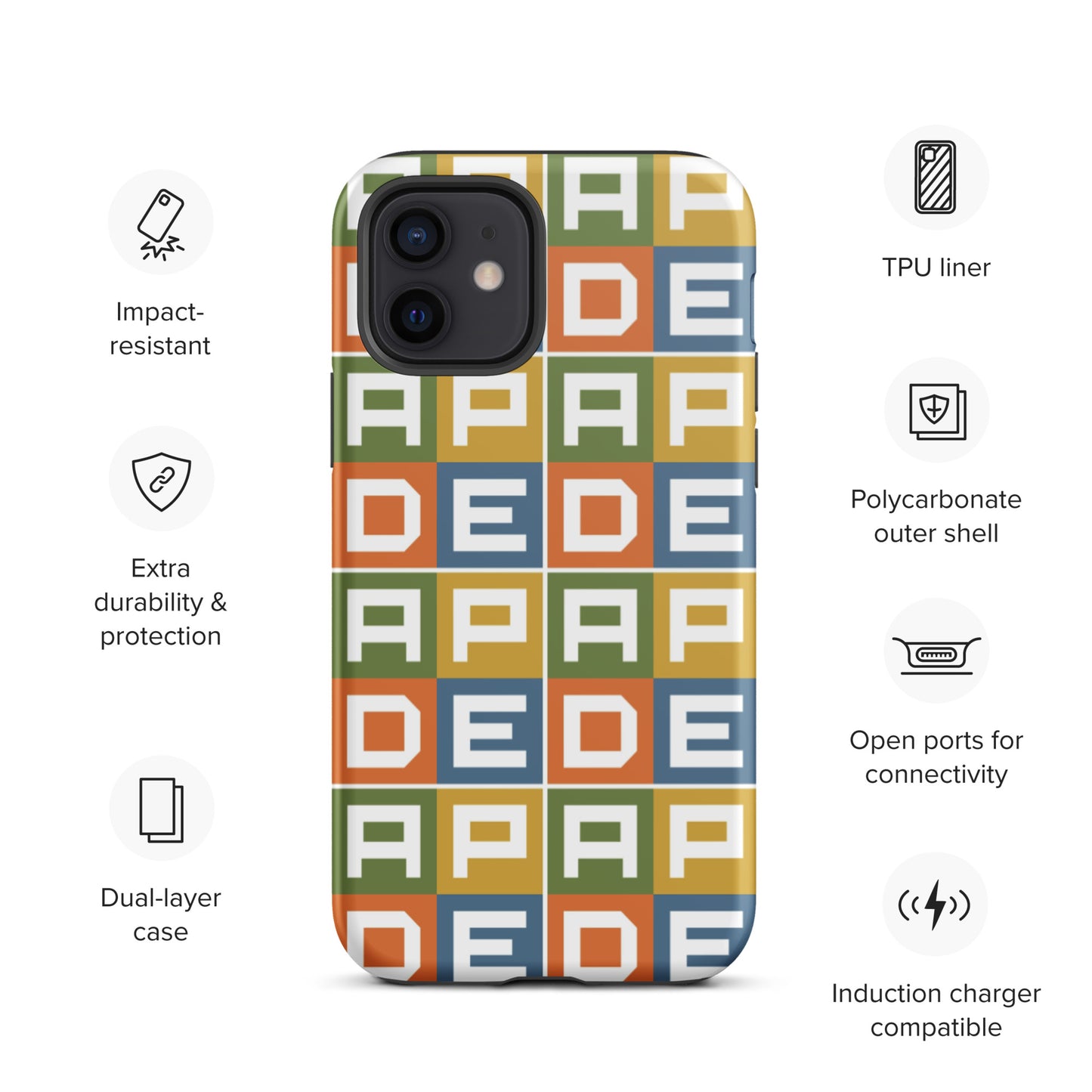 Tough Plaid iPhone Case