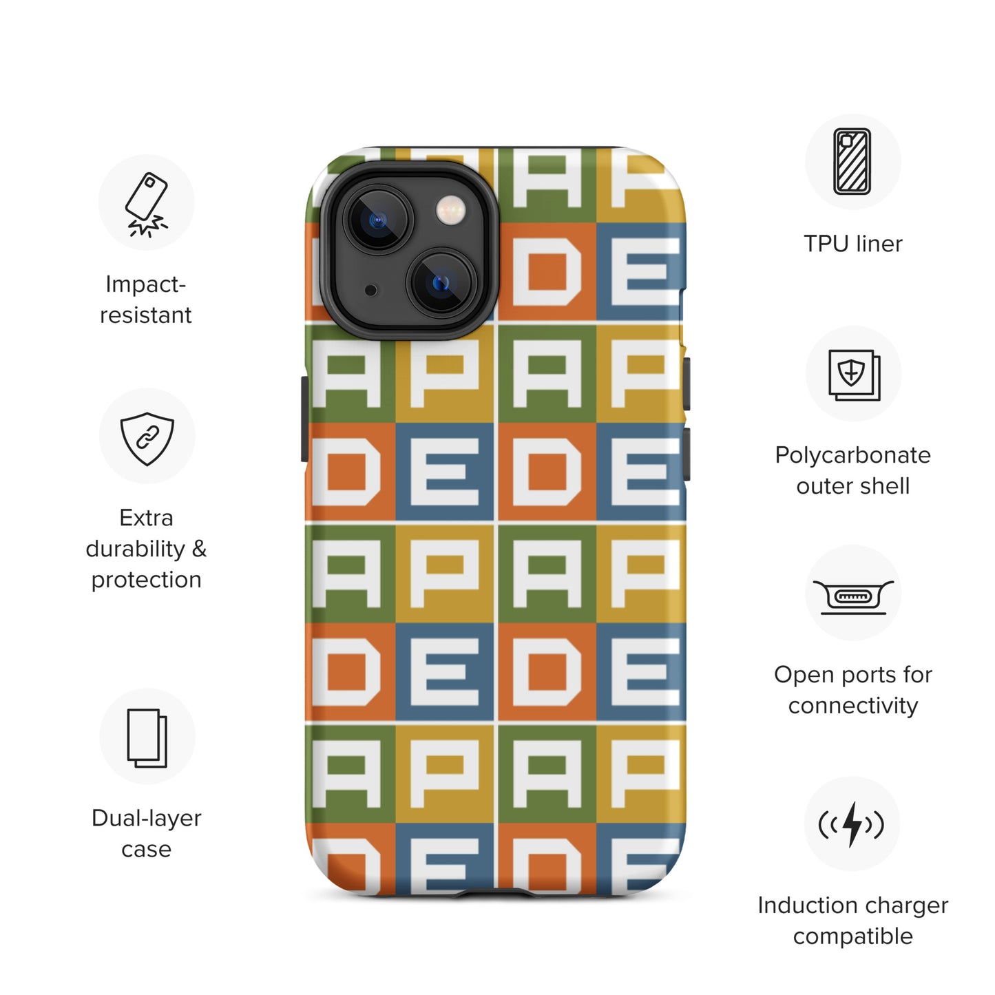 Tough Plaid iPhone Case